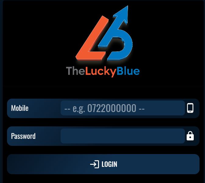 The lucky blue login