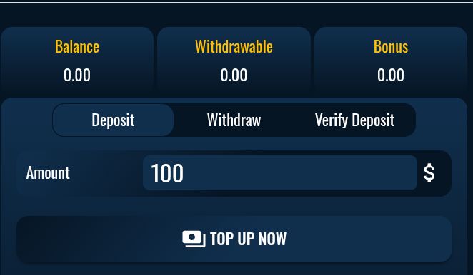 The lucky blue deposit 